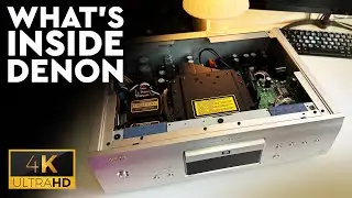 DENON DCD 2000AE Super Audio CD Player WHAT'S INSIDE Japanese HiFi SACD Player ELNA AMTRANS NICHICON