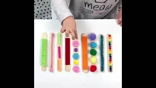 Sensory Sticks👏🏼❤️ - Montessori Activities