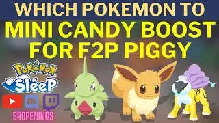 Which Pokemon to Mini Candy Boost for F2P Piggy? Fire Event Week 2024 