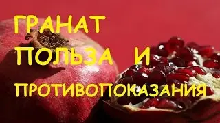 Гранат. Польза и вред для здоровья.