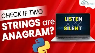 Check If Two Strings are Anagram or Not 🤔 | Python Program [English]