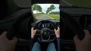 Abarth 500e 2023 acceleration 0-100 | Turismo mode | 155 hp FWD