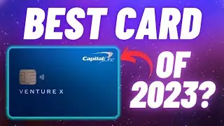 Capital One Venture X Credit Card REVIEW! // BEST Travel + Points Card of 2023? // CATCH-ALL Card!