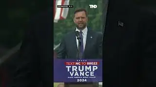 JD Vance speaks at a rally in Asheboro, North Carolina