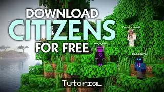 How To Download Minecraft Citizens For Free (NPC Plugin)