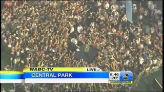 Enrique Iglesias Mini Concert 4 GMA at Central Park