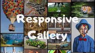 Responsive Image Gallery using HTML & CSS | webIQ