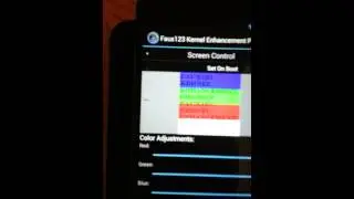 Fauxclock nexus 4 color control