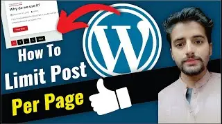 How To Set Post Limit In WordPress | How to Limit Post Per Pages In WordPress | Next And Previous