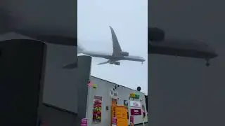 Foggy and Frosty morning at London Heathrow