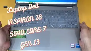 Laptop Dell Inspiron 16 5640 - CPU Intel Core 7 150U Gen 13