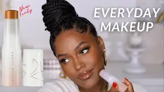 EVERYDAY NATURAL MAKEUP WITH FENTY EAZE DROP SKIN TINT STICK