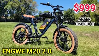 CHEAP!! New ENGWE M20 2.0 Full Suspension electric bike