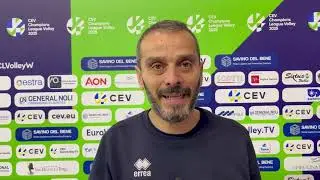 Esordio di Champions! Il commento di coach Gaspari