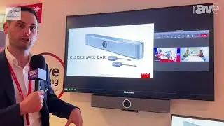 ISE 2024: Barco Launches New ClickShare Bar, an All-in-One Video Bar for Wireless Conferencing