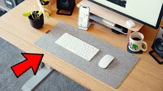 Which Desk Mat Is Right For Your Desk Setup? (Wool vs Leather vs Matte)