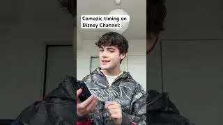 Disney channel comedic timing: 
