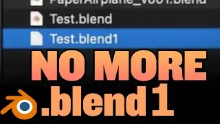 How to turn off  .blend1 file saving in Blender