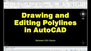 Drawing and Editing Polylines in AutoCAD