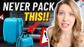 What NOT to Pack in Carry On Bag in 2024 (TSA Airport Security)