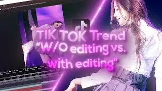 "Video without editing vs with editing" - AE editing tutorial