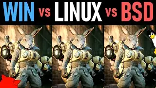 Linux vs FreeBSD vs Windows Gameplay Performance Comparison (2024)