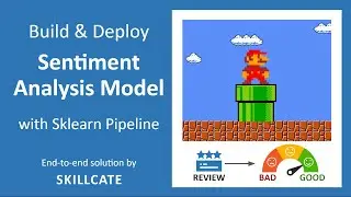 Sentiment Analysis Machine Learning Project with Scikit-learn Pipeline | Build & Deploy | Project#6