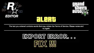 HOW TO FIX ROCKSTAR EDITOR EXPORT ISSUE (2022) | Rockstar editor export GTA5 MODS