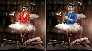 Picsart Cloud Book Photo Editing | Cloud Book Photo Editing | Picsart Latest Editing