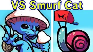 Friday Night Funkin VS Smurf Cat Meme | We live, we love, we lie, we funk (FNF Mod)