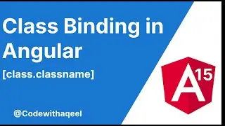 Class Binding in Angular | How to use class binding in Angular