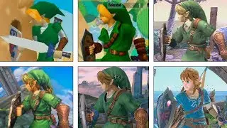 Super Smash Bros Ultimate | Link Evolution | 1999-2018