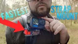 GOPRO Backpack strap clamp... Fastest And Secure!