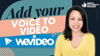 How to Record a Voiceover for Your Videos | Faceless Video Tutorial in WeVideo