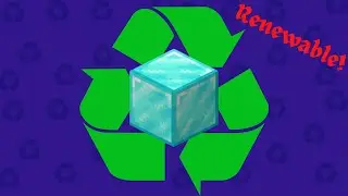 I Made Minecraft Diamonds COMPLETELY RENEWABLE!