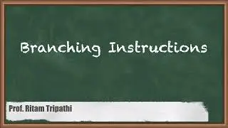 Branching Instructions-Microprocessors and Applications-Hindi