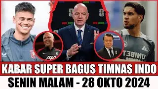 FIFA YES! SANGAT CERDAS! MESS HILGERS & KEVIN DIKS! 5 BERITA TIMNAS HARI INI🥉28/10/24👉🏿Kabar Timnas