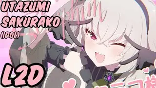 [Blue Archive] Utazumi Sakurako (Idol) L2D [ENG SUB]