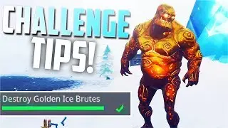*TIPS* How To Destroy 20 Golden Ice Brutes! (Ice Storm Challenge)