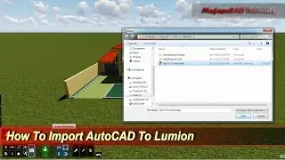 How To Import AutoCAD To Lumion