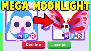 Trading for MEGA MOONLIGHT MOTH in Adopt Me!