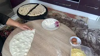 GÖZLEME TARİFİ ‼️MAYALI HAMUR NASIL AÇILIR😋Gözleme Tarifi 💯