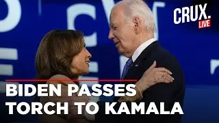 Emotional Joe Biden Talks Up Kamala Harris, Blasts Donald Trump In Charged DNC Speech | US Elections