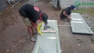 Tahap Pemasangan Engsel ( PINTU HANDERSON SELEDING )