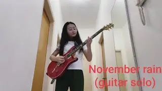 November rain guitar solo