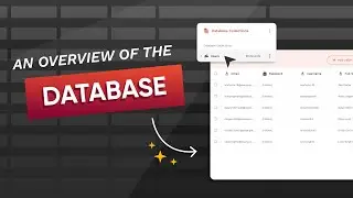 An Overview of the Database | A No Code App Builder Tutorial