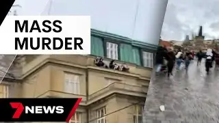 Gunman opens fire at Prague university killing 14 people  | 7 News Australia