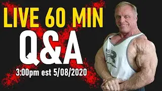 Live 60 Minute Q & A with John Meadows | Bodybuilding, Fitness & More