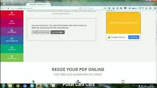 Cara Mengubah Ukuran Halaman Resize PDF