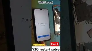 vivo y20 restart solve (part 2) #trending #restart #big #problem #vivo #shortvideo #youtubeshort